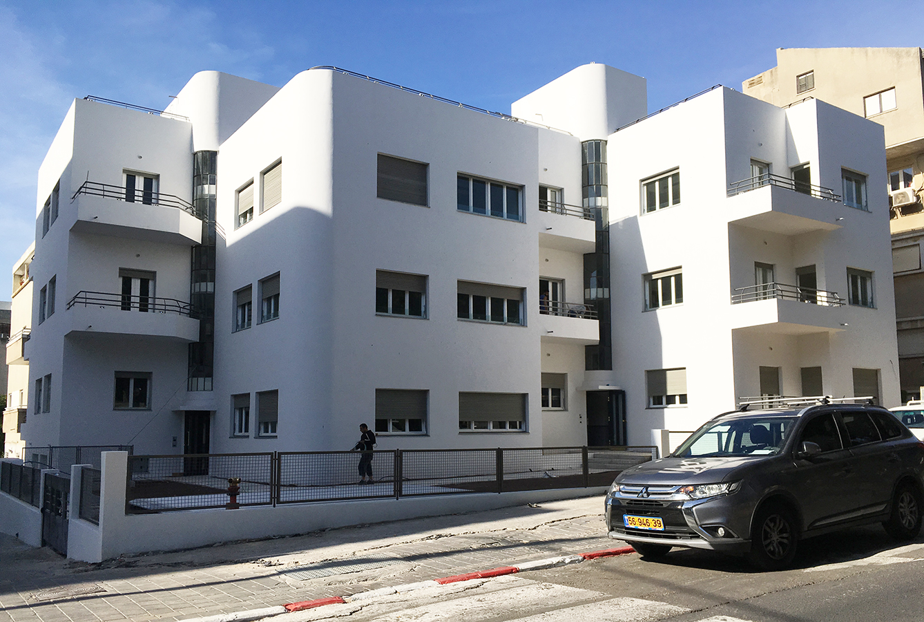 Street Corner of Bar Ilan St. and Rotschild Blvd., 2017