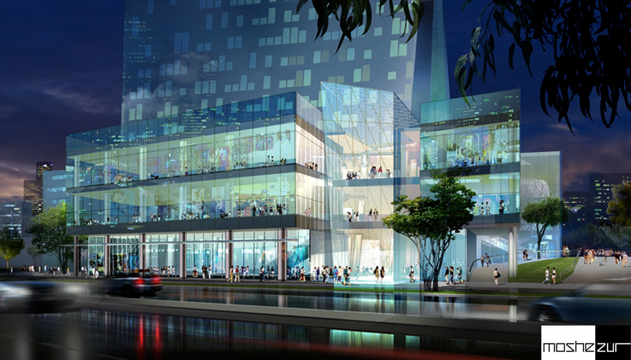 Mall, View from Begin Rd.